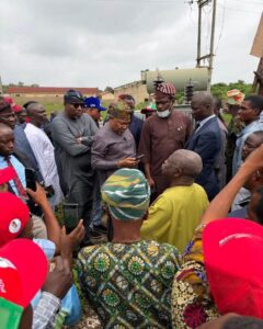 2027:Kawu,Bakare Inspect Damaged Transformers in Igbaja After Nearly a Year Without Electricity
